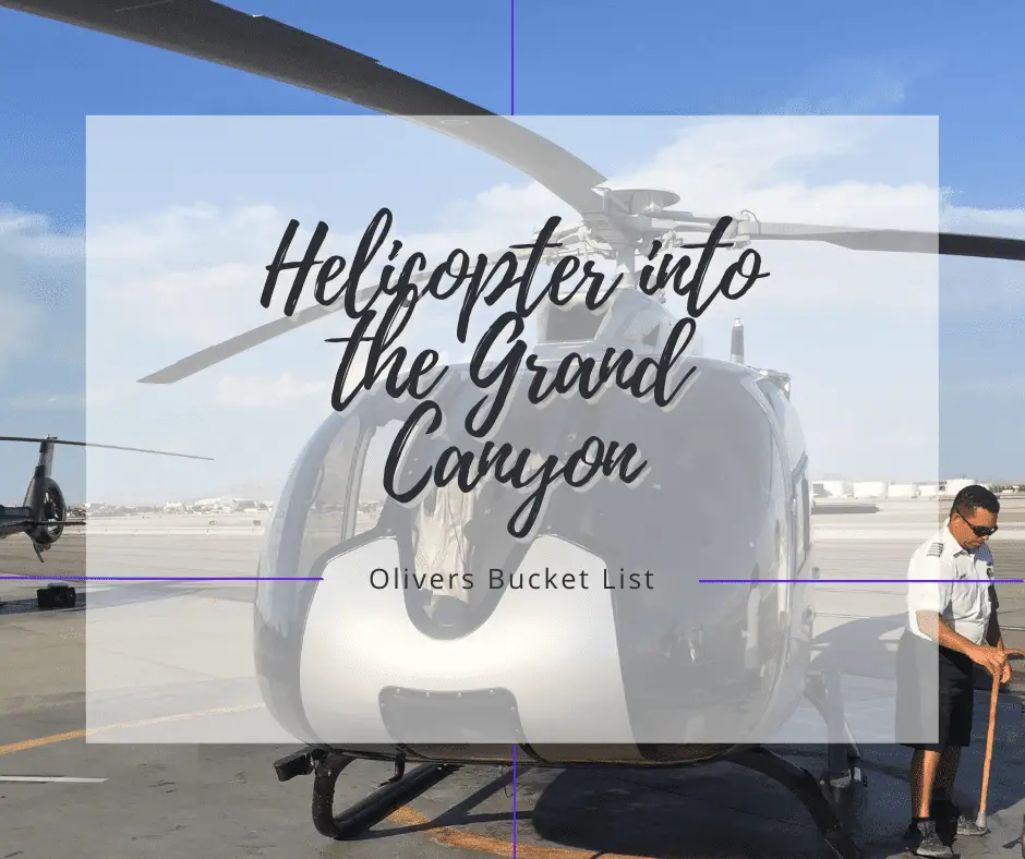 Helicopter into the Grand Canyon - Logo