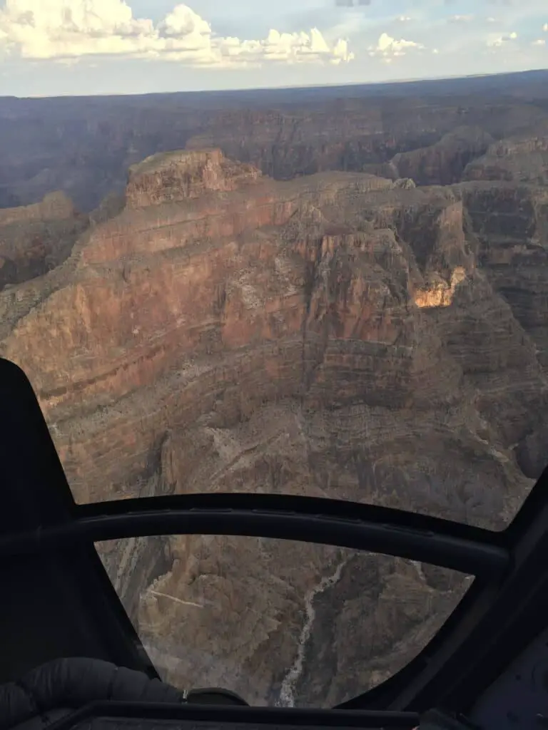 Helicopter into the Grand Canyon - Grand Canyon from the air