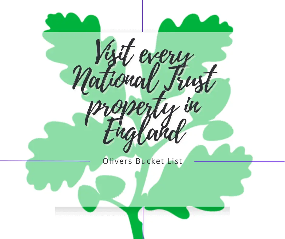 Visit every National Trust property in England - Logo